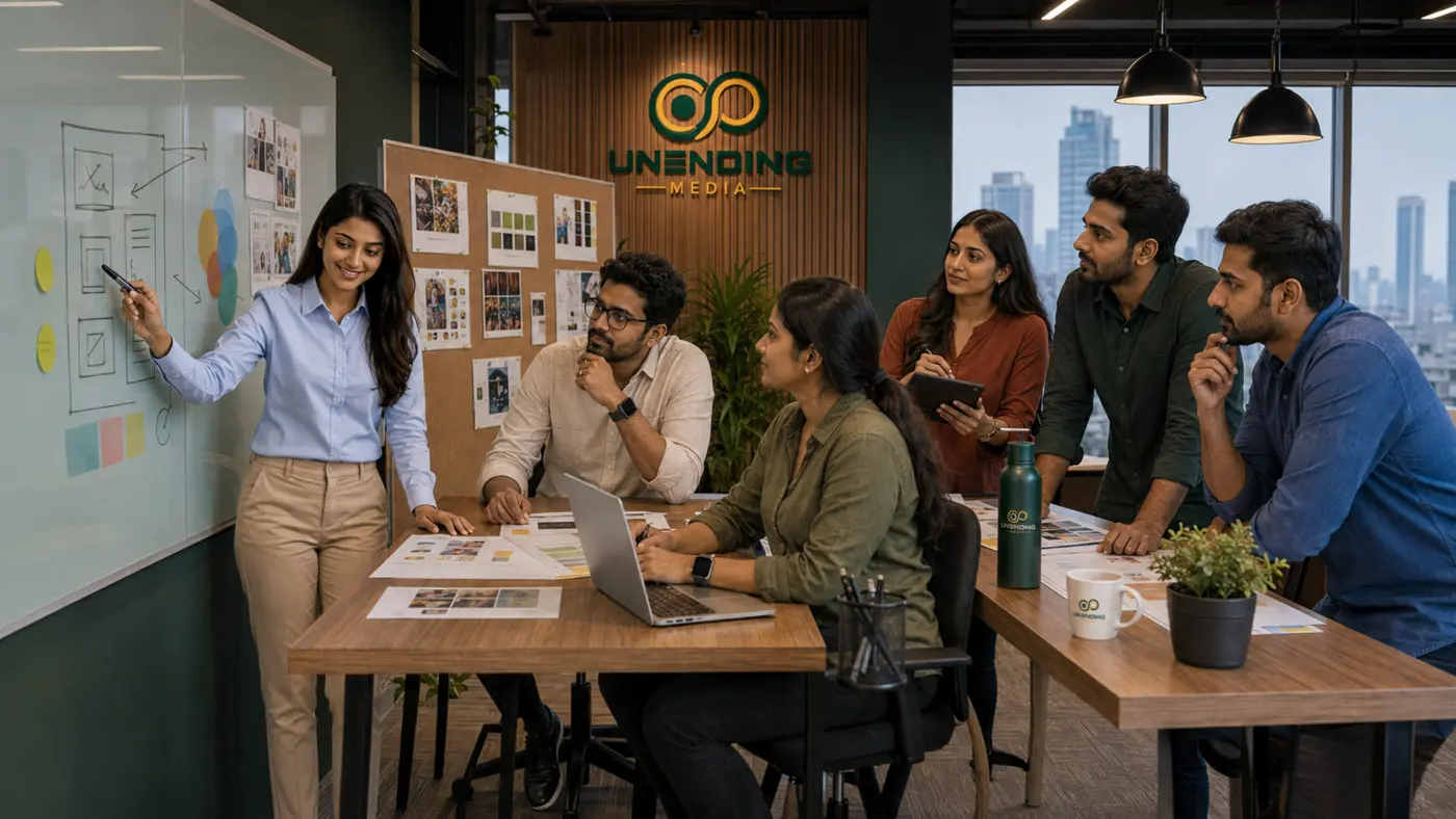 Unending Media strategy team