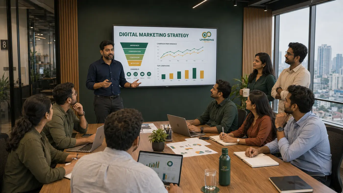 Social Media Management at Unending Media